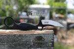 'Rout' Elite Tactical Fixed Blade Neck Knife w/ Sheath - ET-FIX007BK - Image 10
