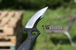 'Rout' Elite Tactical Fixed Blade Neck Knife w/ Sheath - ET-FIX007BK - Image 2
