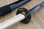 Ryujin Hand Forged Raikuo Katana - T10 Carbon Steel Maru Shinogi Zukuri Blade - Tsuba comes w/ 24K Real Gold Coating - Image 18