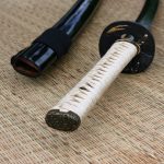 Ryujin Hand Forged Raikuo Katana - T10 Carbon Steel Maru Shinogi Zukuri Blade - Tsuba comes w/ 24K Real Gold Coating - Image 6