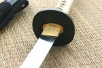 Ryujin Hand Forged Raikuo Katana - T10 Carbon Steel Maru Shinogi Zukuri Blade - Tsuba comes w/ 24K Real Gold Coating - Image 3