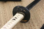 Ryujin Hand Forged Raikuo Katana - T10 Carbon Steel Maru Shinogi Zukuri Blade - Tsuba comes w/ 24K Real Gold Coating - Image 2