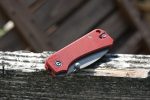 CIVIVI Baby Banter Thumb Stud Knife - Burgundy G10 Handle (2.34" Gray Stonewashed Nitro-V) C 19068S-6 - Image 6