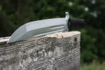 Hand Forged Ryujin Full Tang 65MN Spring Steel - the 'TakWak' Machete Sword - DAMAGED - Image 8