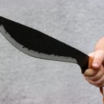20" Barong Hunting Trail Cutting Machete, Heavy Duty, Leather Wrapped Handle with Nylon Sheath - Image 3