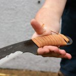 20" Barong Hunting Trail Cutting Machete, Heavy Duty, Leather Wrapped Handle with Nylon Sheath - Image 9