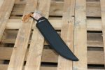 20" Barong Hunting Trail Cutting Machete, Heavy Duty, Leather Wrapped Handle with Nylon Sheath - Image 10