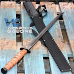 WWII USMC MARINE SWORD - STONEWASHED BLADE RAZOR SHARP - AUS-6 STEEL - Image 6