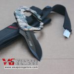 MTECH USA FIXED BLADE KNIFE WITH MILITARY CAMO - MT-20-51CD