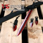 CANES CUTTER RED NINJA SWORD SET - GOL-SET-166RD - Image 8