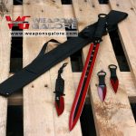 CANES CUTTER RED NINJA SWORD SET - GOL-SET-166RD - Image 9