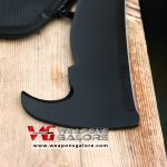 Elk Ridge ' EVOLUTION ' - Outdoors / Bush craft Heavy Duty Fixed Blade Gut Hook Machete -ER-MHT003BK - - Image 7