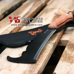 Elk Ridge ' EVOLUTION ' - Outdoors / Bush craft Heavy Duty Fixed Blade Gut Hook Machete -ER-MHT003BK - - Image 10