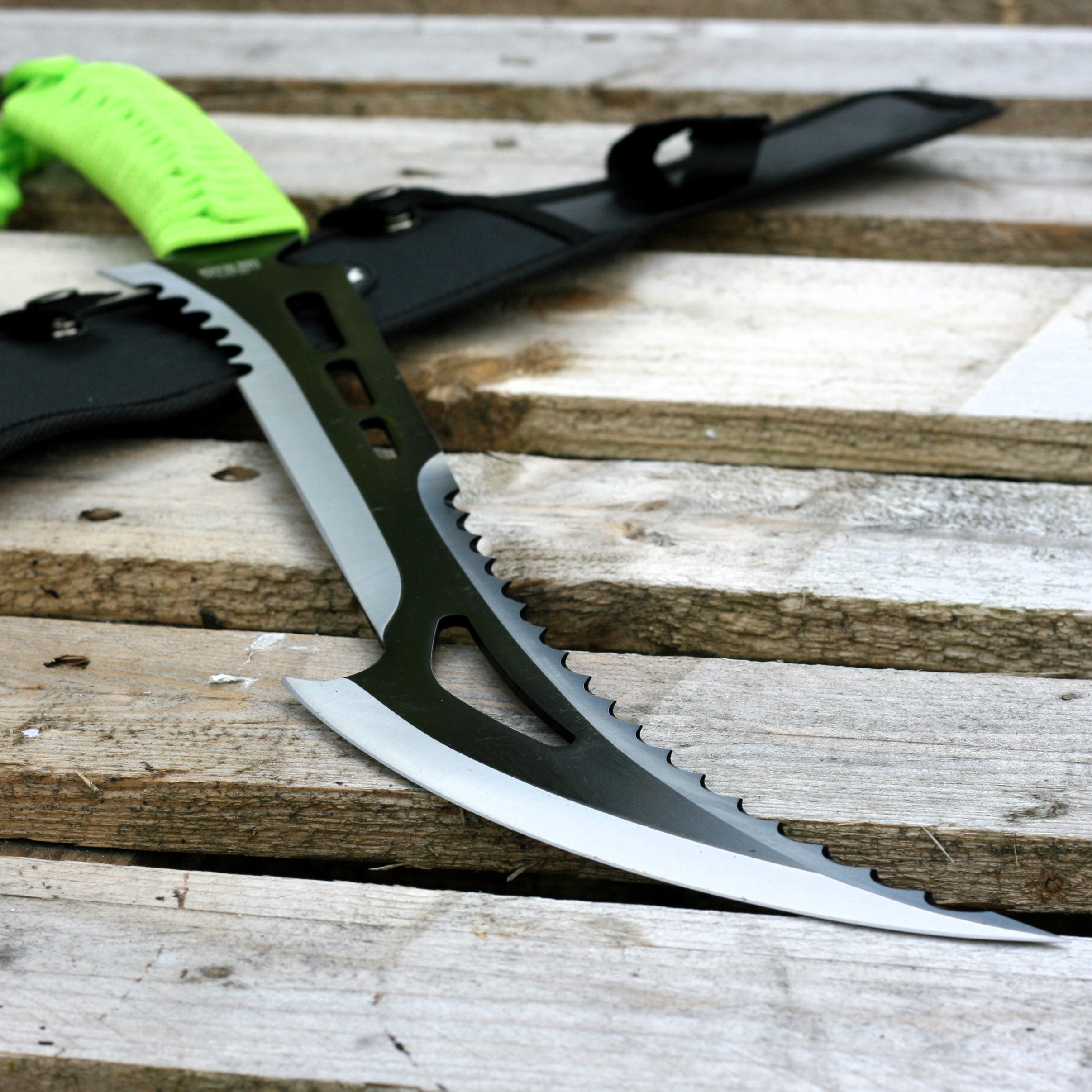 Z Hunter ZB-020 Series Fantasy Machete, Cord-Wrapped Handle, 24-Inch Overall