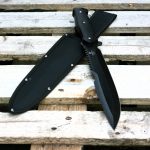 Snake Eye Huge Tactical 16.5" Fixed Blade BLACKOUT VERSION - Hunting Knife - Image 8