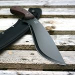 MILITARY SURVIVOR 18" BLACK KUKRI MACHETE - SV-MHT008BK
