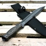 Snake Eye Huge Tactical 16.5" Fixed Blade Grey version - Hunting Knife - Image 2