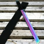 Tactical Ninja Machete / Sword RAINBOW CANES CUTTER TANTO NINJA SWORD SW-20RB