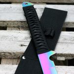 Tactical Ninja Machete / Sword RAINBOW CANES CUTTER TANTO NINJA SWORD SW-20RB - Image 3