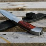 Pakkawood Handle Classic Survival Knife with Fire Starter - 450 - Image 3