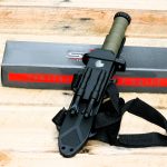 STEC 12.75" TACTICAL SURVIVAL Hunting FIXED BLADE For Practical Use Durable Knife Army Bowie w W/Fire Starter, Sharperning Tool, Comapass, Whistle - Image 8
