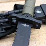 STEC 12.75" TACTICAL SURVIVAL Hunting FIXED BLADE For Practical Use Durable Knife Army Bowie w W/Fire Starter, Sharperning Tool, Comapass, Whistle - Image 5