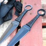Expandbles 3pc Kunai Throwing Knife Set & Sheath - KTHR-111 - Image 5