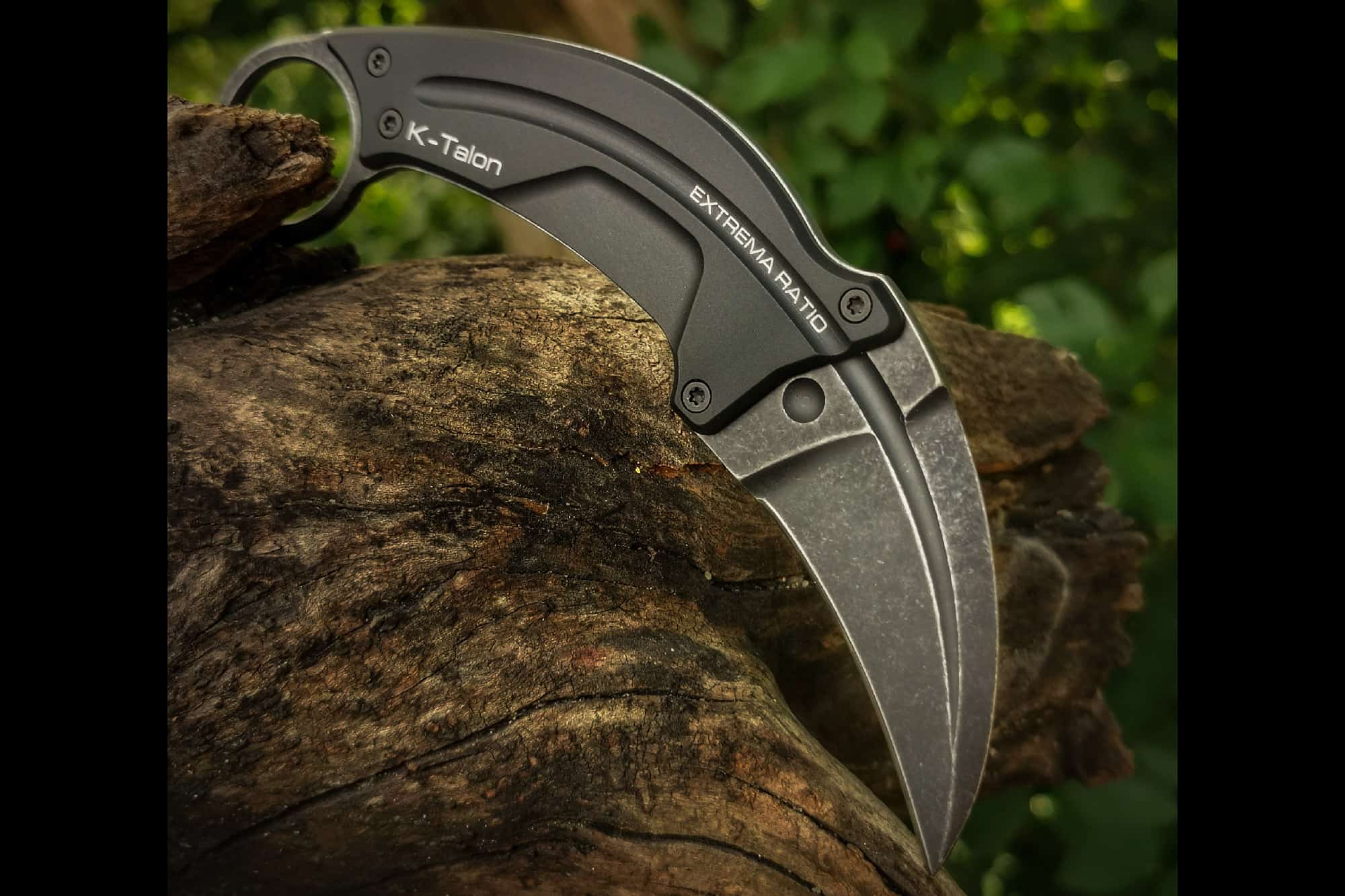 K-TALON_cr5 Extrema Ratio K-TALON DARKSTONE Amazing BÖHLER N690 Steel - Image 1