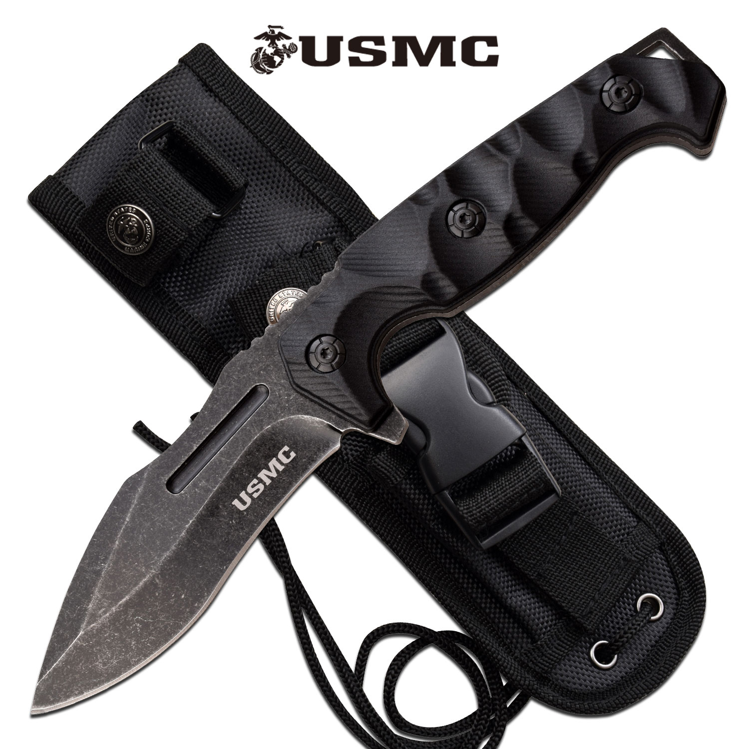 USMC FIXED BLADE MILITARY KNIFE - M-FIX001SW