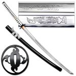 Ten Ryu - Hand Made White Shadow Katana - MAZ-014W