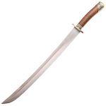 Qing Dynasty Hand Forged Oriental Sword / Dao Damascus Blade - SW258 - Image 7