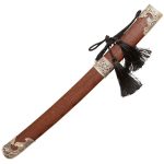 Qing Dynasty Hand Forged Oriental Sword / Dao Damascus Blade - SW258 - Image 9