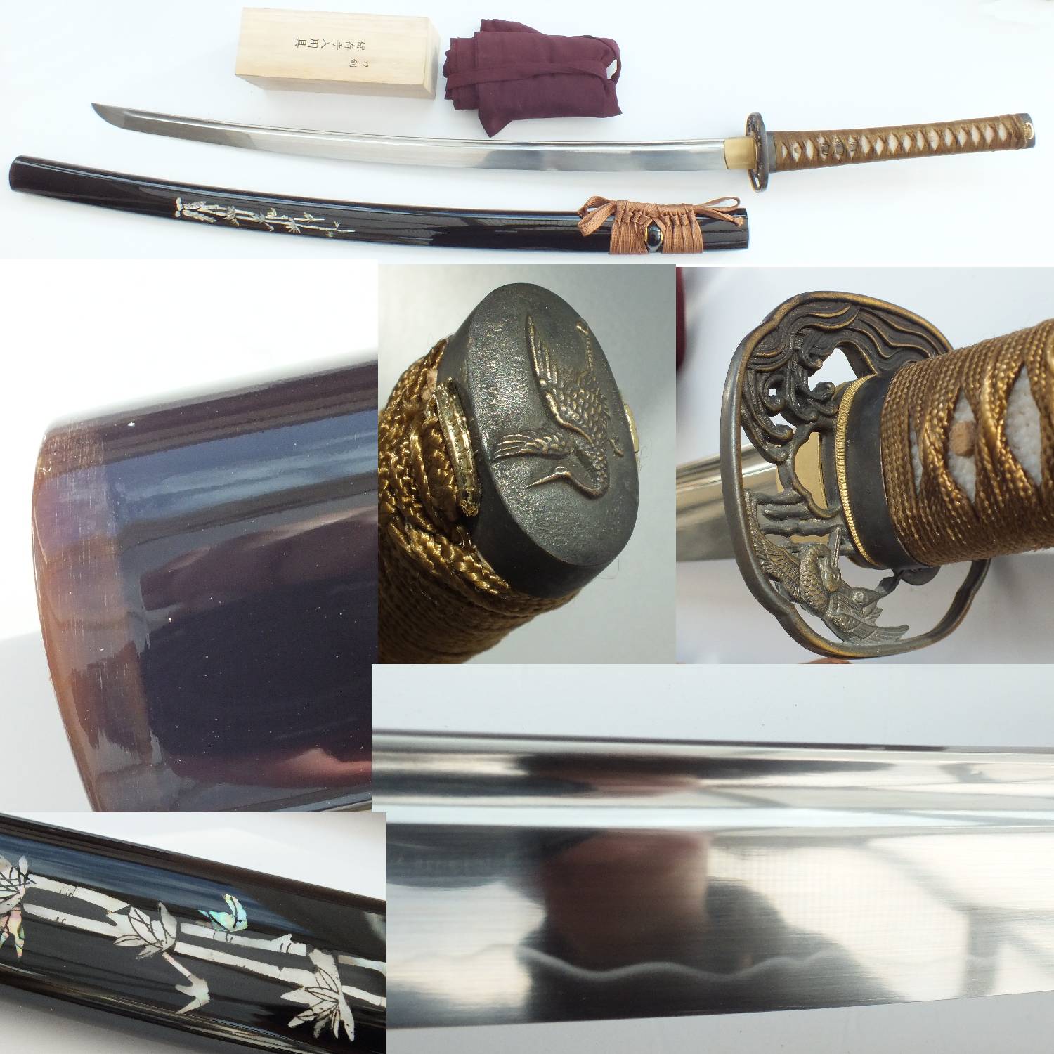 MC3060_L Akira Forge Premium Egret Katana - Image 1