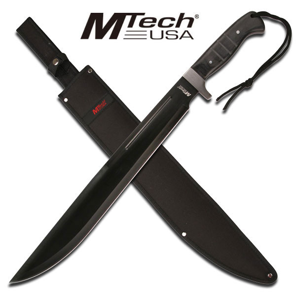 MT-20-08L MTECH USA Machete Black- MT-20-08L - Image 1