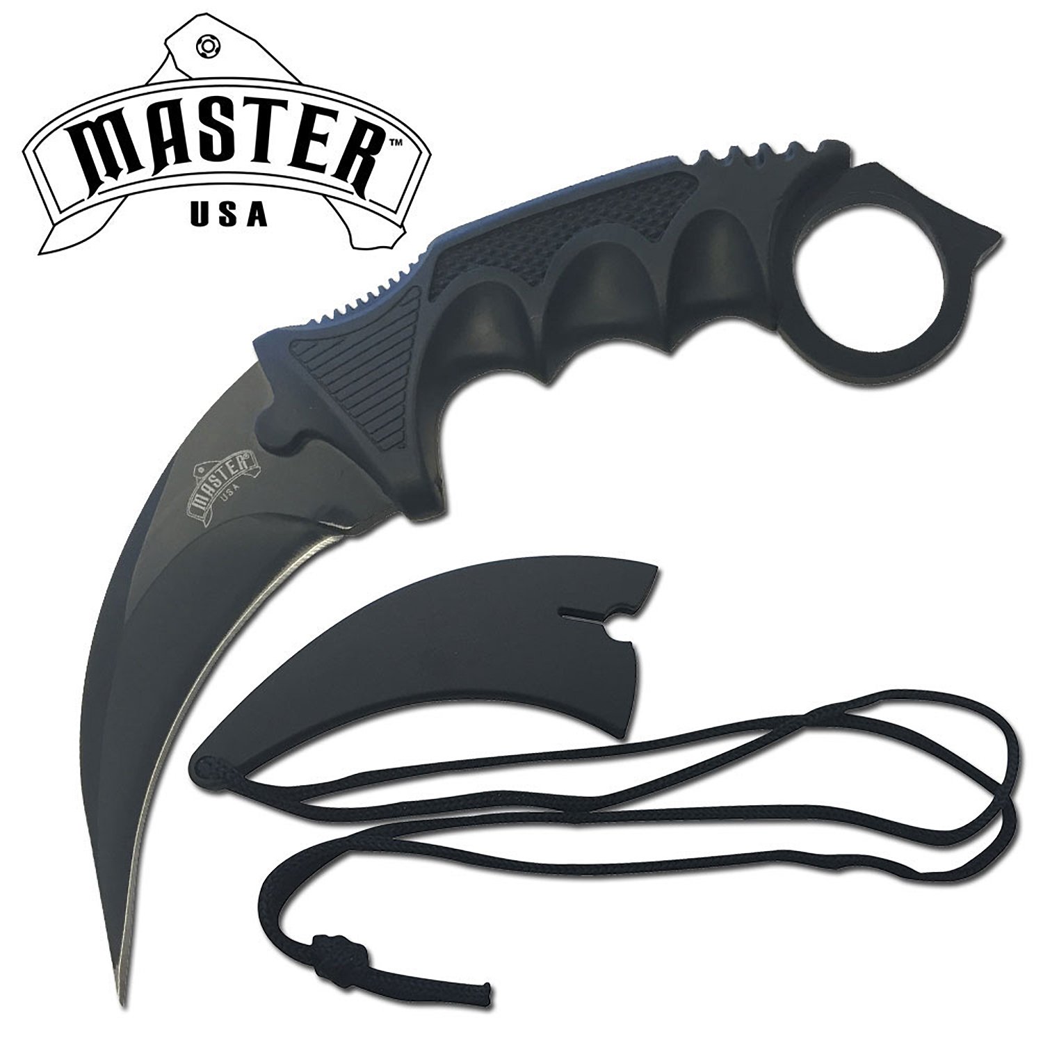MU-1142 Black Out Tactical Karambit - USA MU-1142 - Image 1