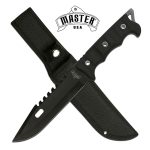 MASTER USA FIXED BLADE KNIFE - MU-20-02BK