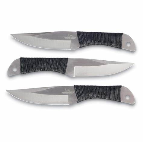 OIP (25) Gil Hibben Large Throwing Knife Triple Set- GH0947 - Image 1