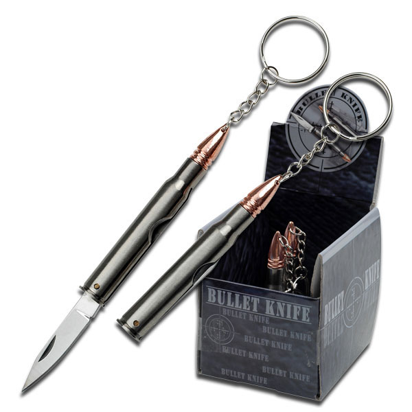 Bullet Folding Knife With Key Chain - PK-2091K - UK FRIENDLY CARRY KNIFE -