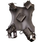 UNIVERSAL LEATHER TWIN BLADE SWORD FROG - PK-6186 - Image 2