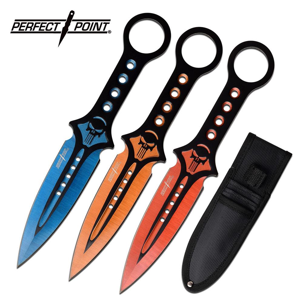 PERFECT POINT THROWING KNIFE SET - PP-123-3