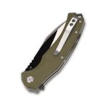 QSP Snipe 4.75" Flipper Folding Pocket Knife with Ball Bearing, D2 Blade G10 Handle, Left/Right Clip for EDC - Image 16