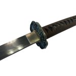 Ryumon Handmade / Hand forged Admiral’s Copper Flower Damascus Katana / Samurai Sword – RY-3206 - Image 4