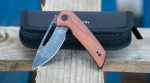 CIVIVI Ferrum Forge Odium Liner Lock Cuibourtia Wood Damascus Blade - C2010DS - 1 - Image 6