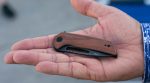 CIVIVI Ferrum Forge Odium Liner Lock Cuibourtia Wood Damascus Blade - C2010DS - 1 - Image 5