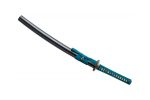 Shikoto Hammer & Hand Forged / Hand Made Longquan Master Teal Wakizashi Sword - UC3238 - Image 5