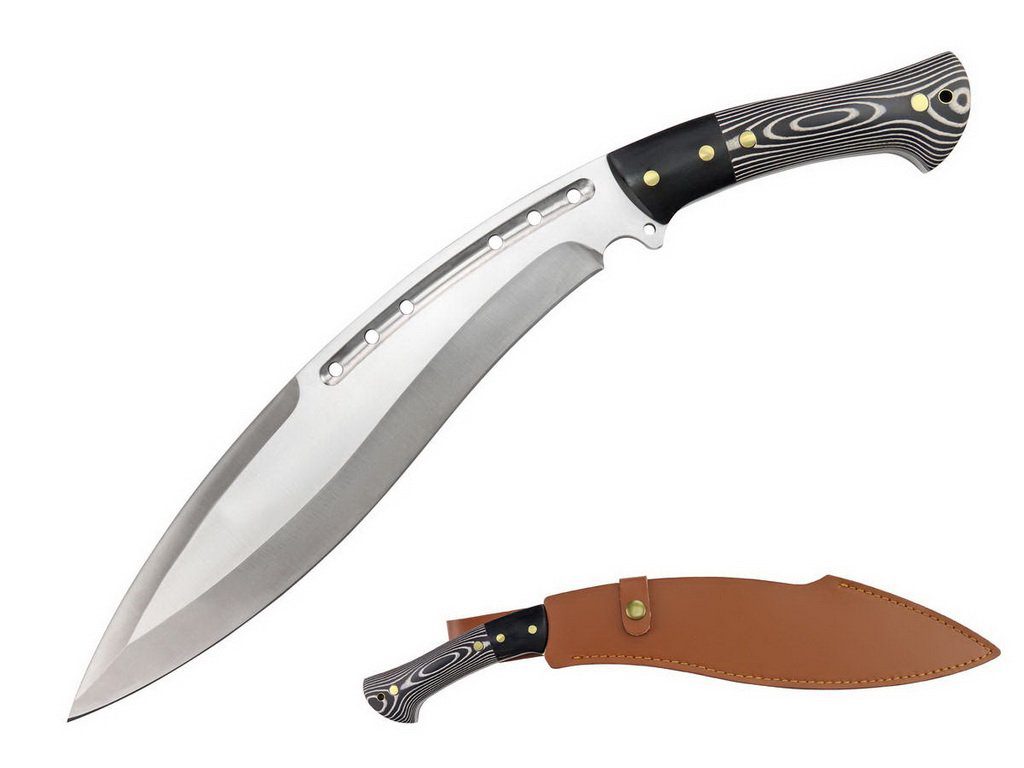 MILITARY Kurki - Highest 5Cr15Mov Steel - 5.8mm Thick - Full Tang - Tuffest & Sharpest Kurki EVER!