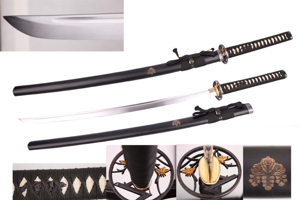 Ryujin Hand Forged Hideyoshi Samurai Sword / Katana 1045 Carbon Steel Blade - T64127