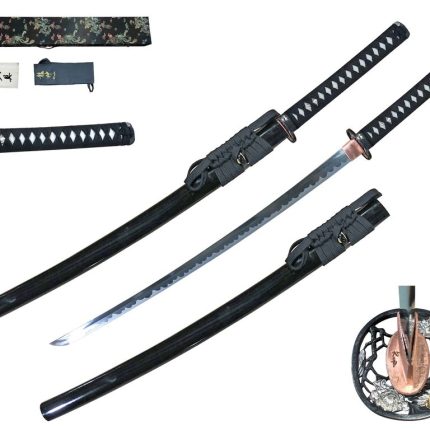 Ryujin 9260 Spring Steel - Hand Forged Samurai Sword / Katana - Flower