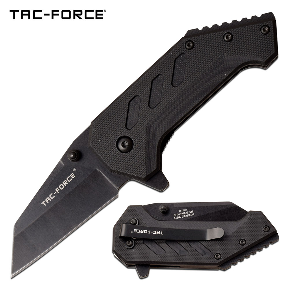 TAC-FORCE FLIPPER ASSISTED OPENING MINI CHOPPER KNIFE - TF-1032BK