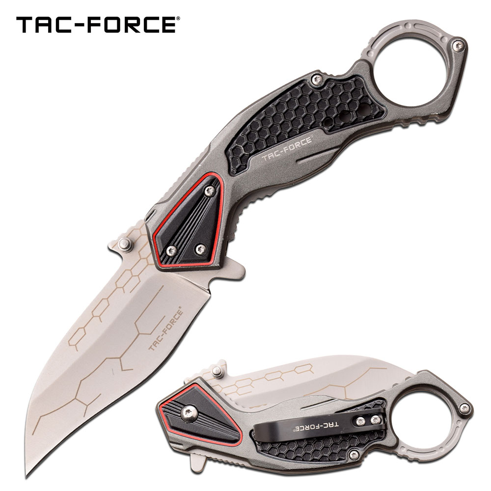 TAC-FORCE FLIPPER ASSISTED OPENING KNIFE - TF-1033GY